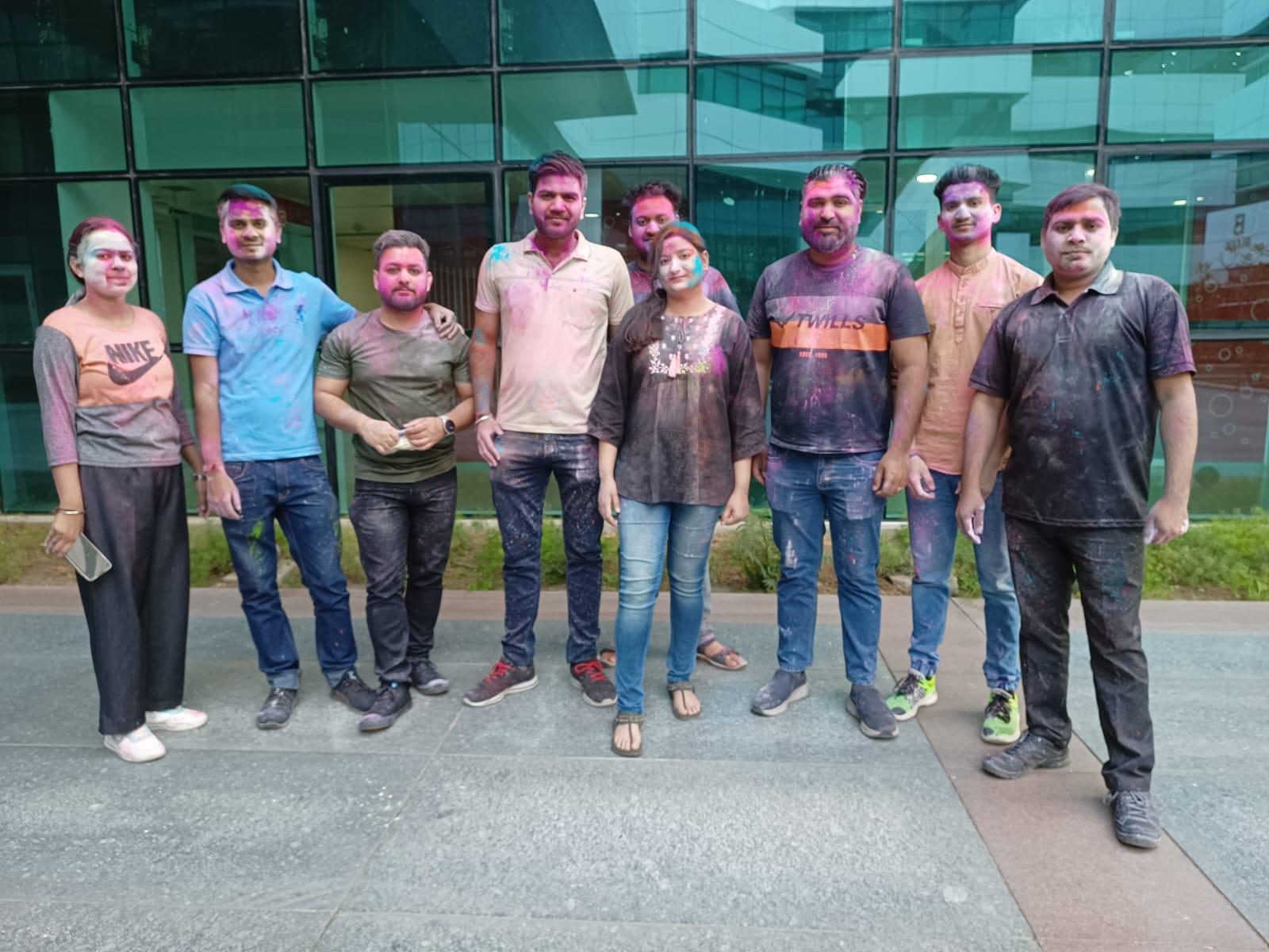  Holi at Droneco, workculture at Droneco an Indian drone company, committed to using drone technology to improve the lives of people around the world.