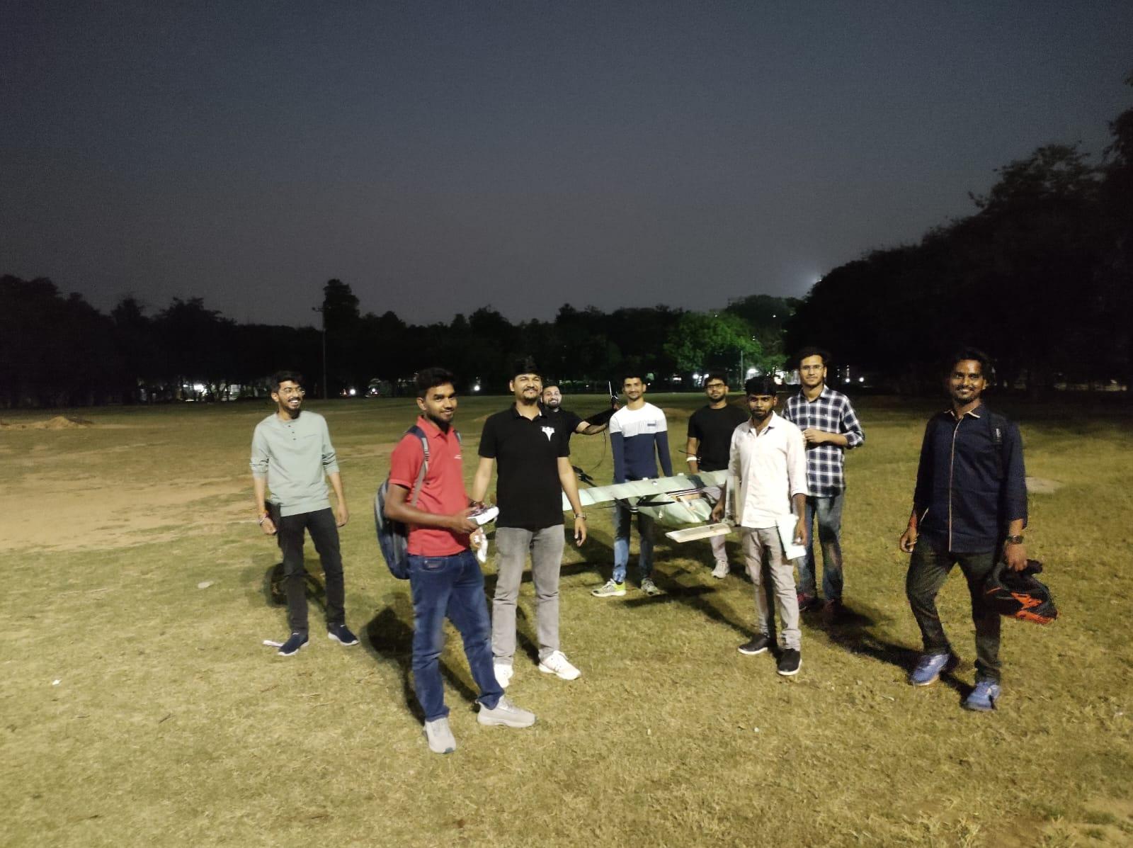 Ground operations at Droneco, Indian drone company, committed to using drone technology to improve the lives of people around the world.