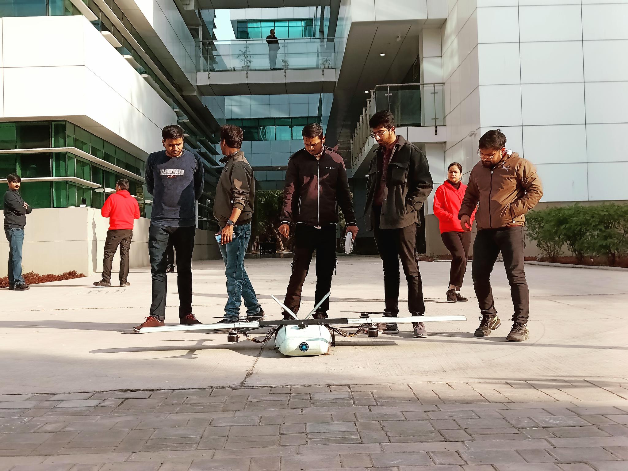 Droneco drone manufacturer in India, Maintainence workshop by Droneco, leading the way in the development of advanced air mobility solutions.