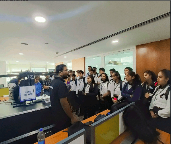 Workshop at Droneco, Droneco drone manufacturer in India, leading the way in the development of drone logistics solutions.